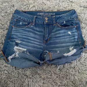 american eagle jean shorts